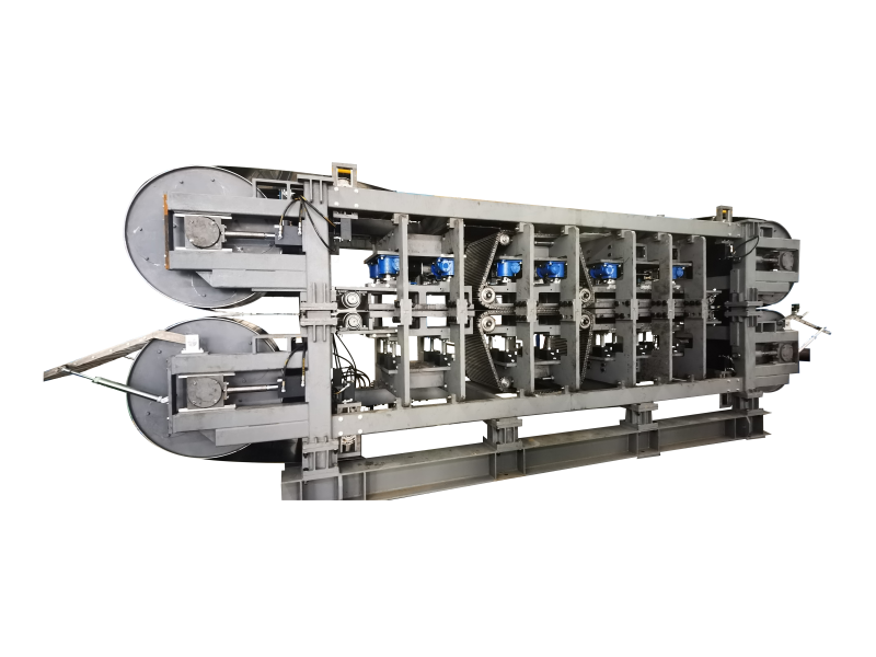 Double steel belt continuous press line