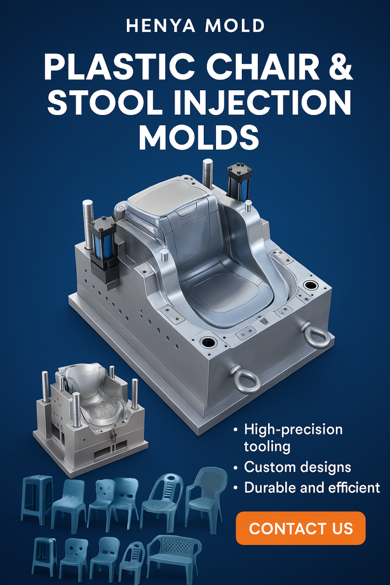 Plastic Chair & Stool Injection Mold