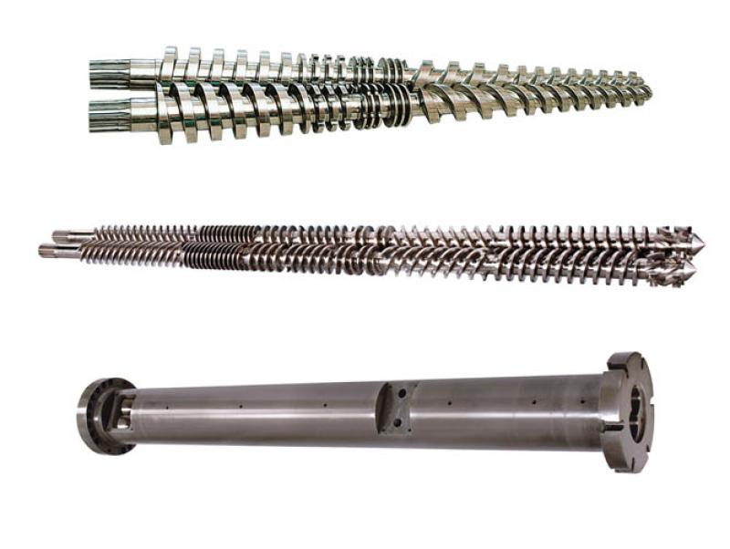 Ekstruder için Çift Vida ve Kovan