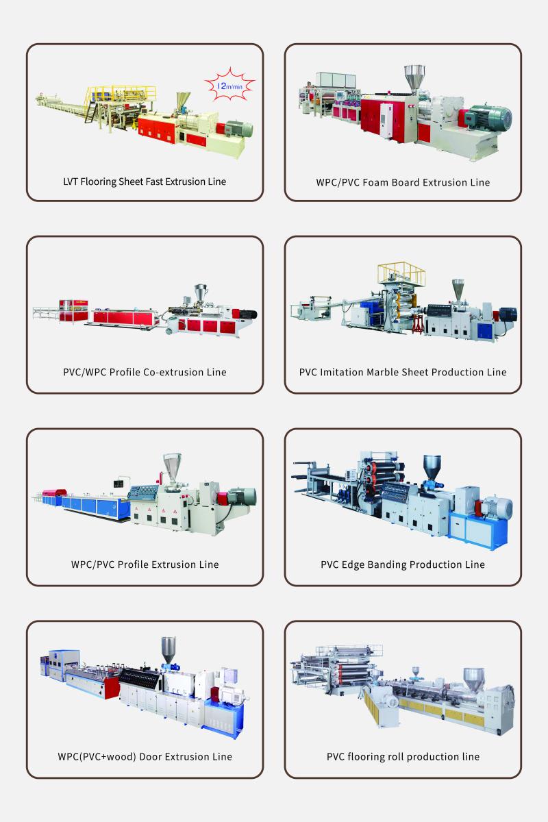 Açık hava Ahşap plastik kompozit profil ekstrüzyon makinesi, kapalı alan PVC profil ve levha ekstrüzyon makinesi