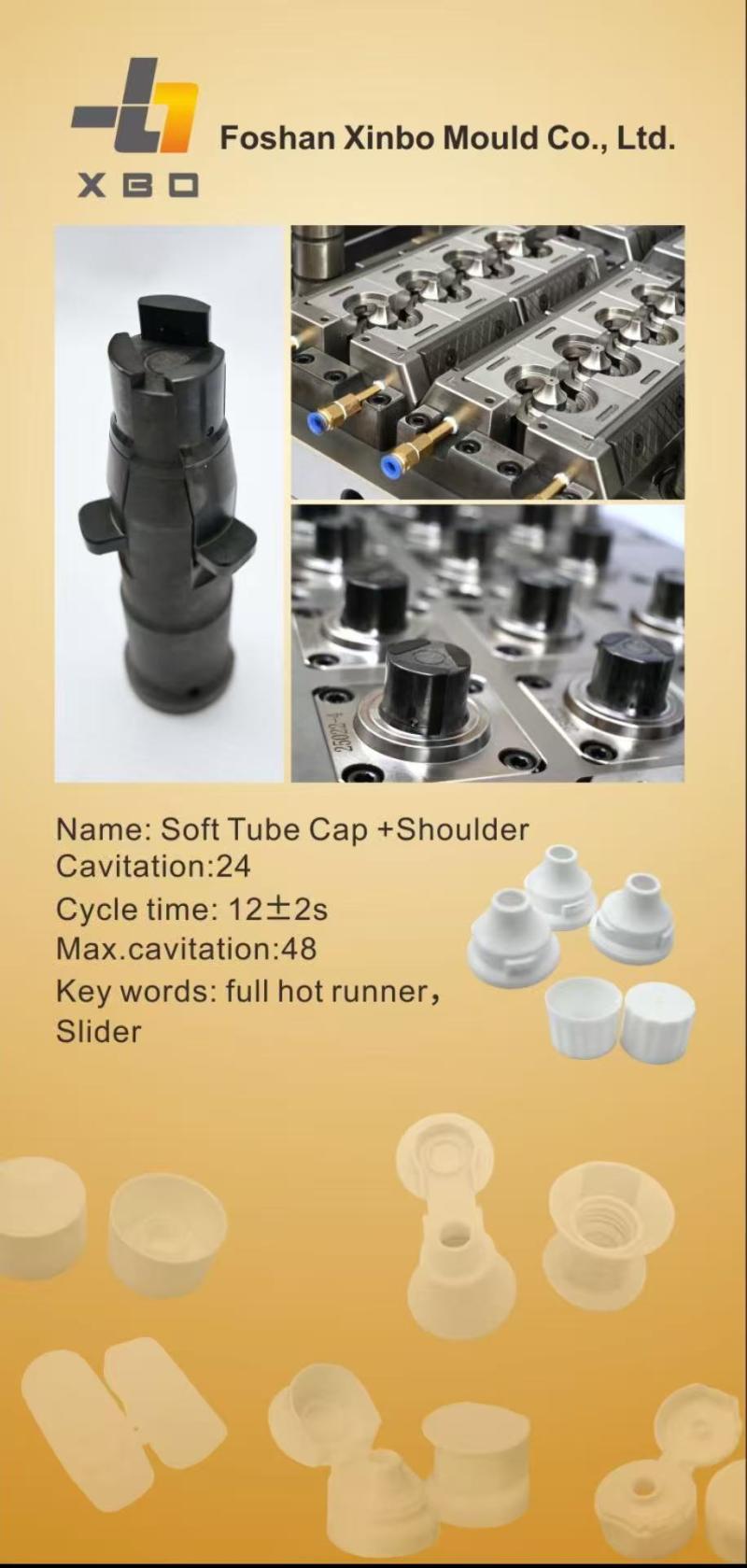 Yumuşak Tüp Kapağı +Omuz kalıbı