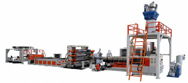 PP / PS folyo ekstrüzyon makinesi