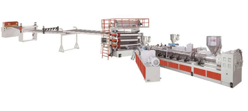 ABS / HIPS sheet / board extrusion machine