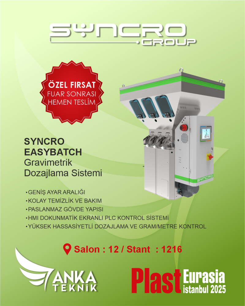 EASYBATCH Gravimetrik Dozajlama Sistemleri