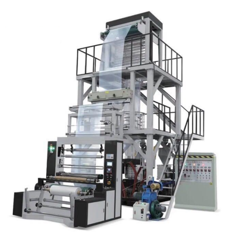 ABA üç katmanlı yüksek hızlı LDPE film üfleme makinesi