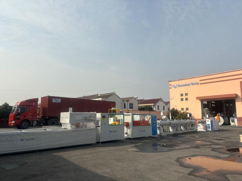 PVC pipe extrusion line