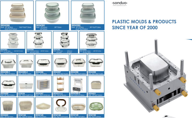 Plastik PET şeffaf mutfak depolama kutusu
