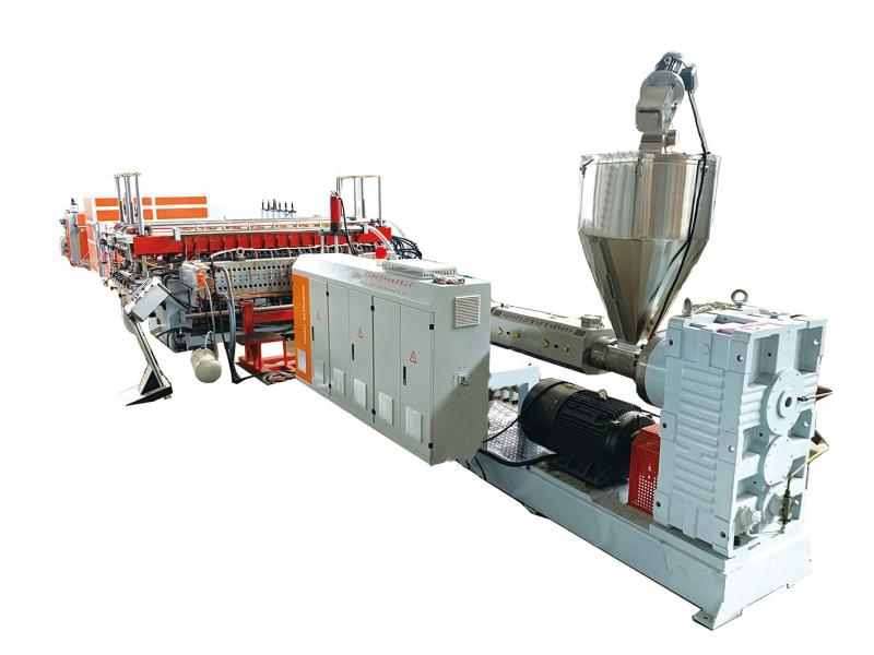 PP Oluklu Levha / İnşaat Kalıp Levhası Üretim Hattı