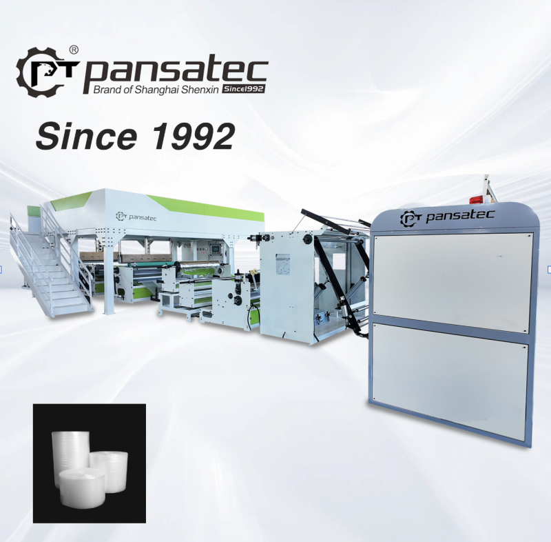 Pansatec hava kabarcığı film makinesi