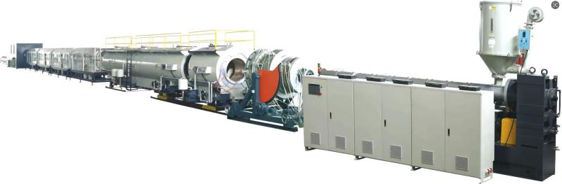 HDPE boru ekstrüzyon makinesi