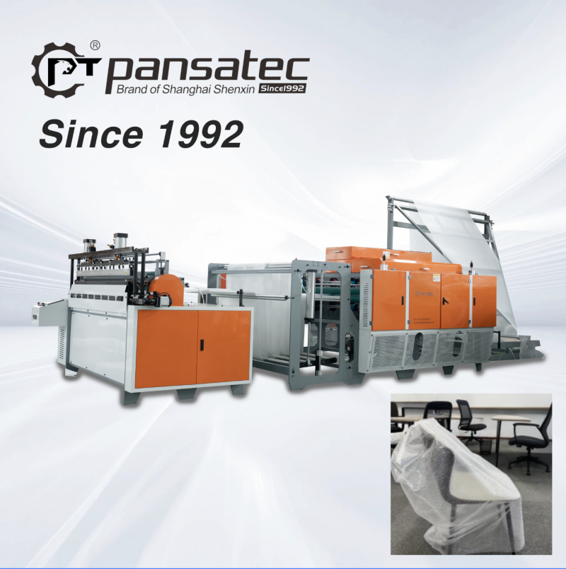 Pansatec üç taraflı sızdırmazlık kabarcık torbası yapma makinesi