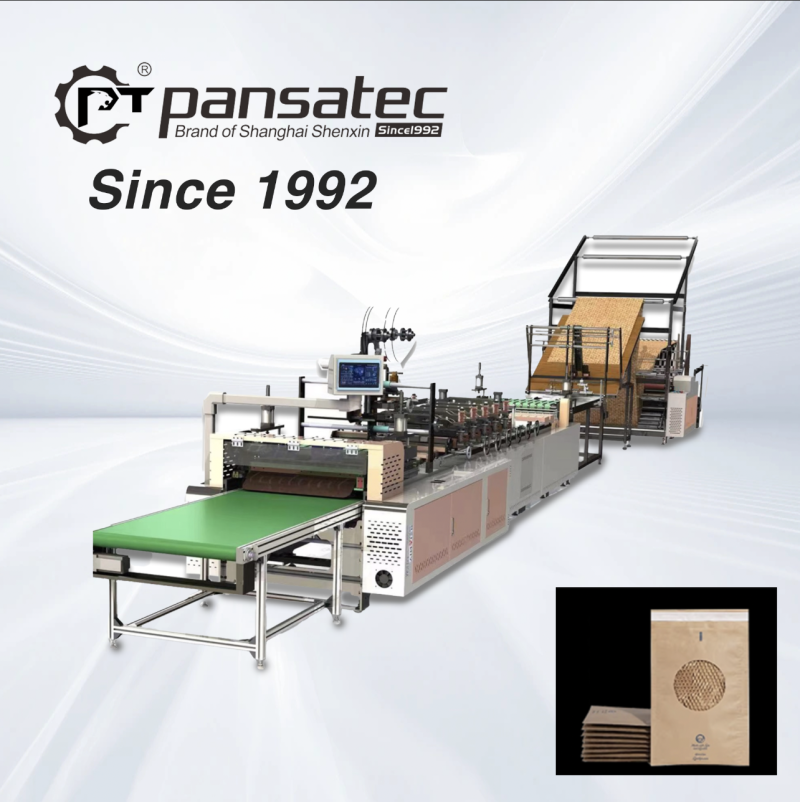 Pansatec Kraft Petek Yastıklı Mailer Yapma Makinesi