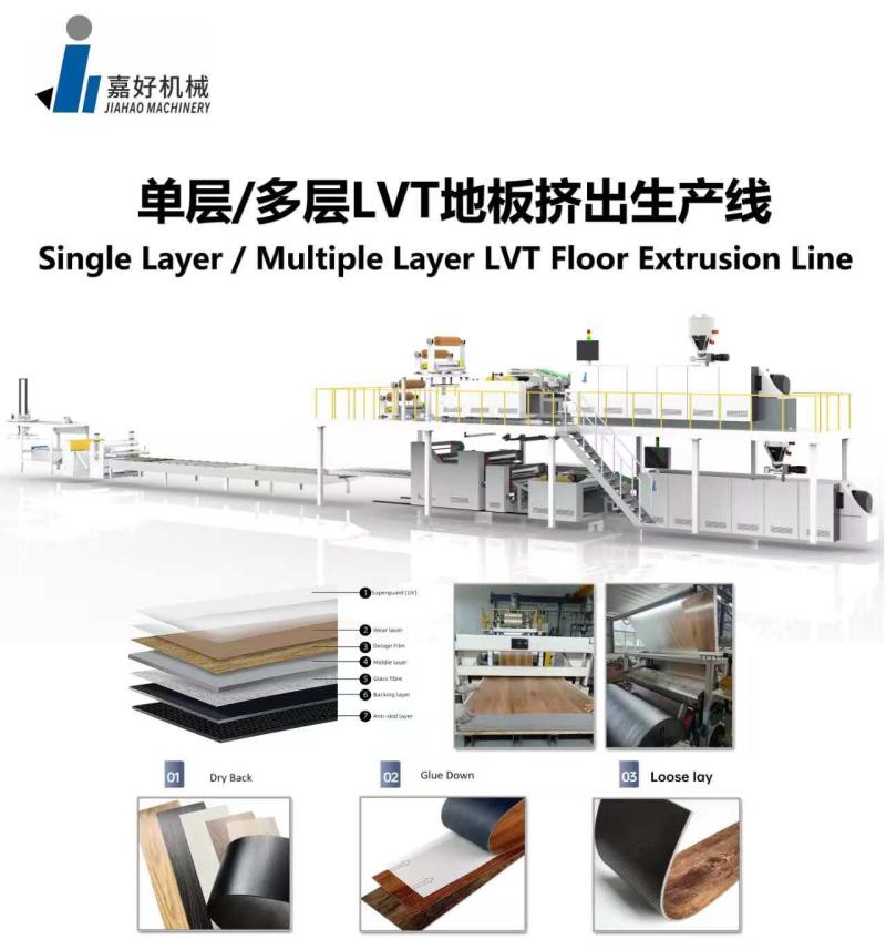 LVT ZEMİN ÜRETİM HATTI