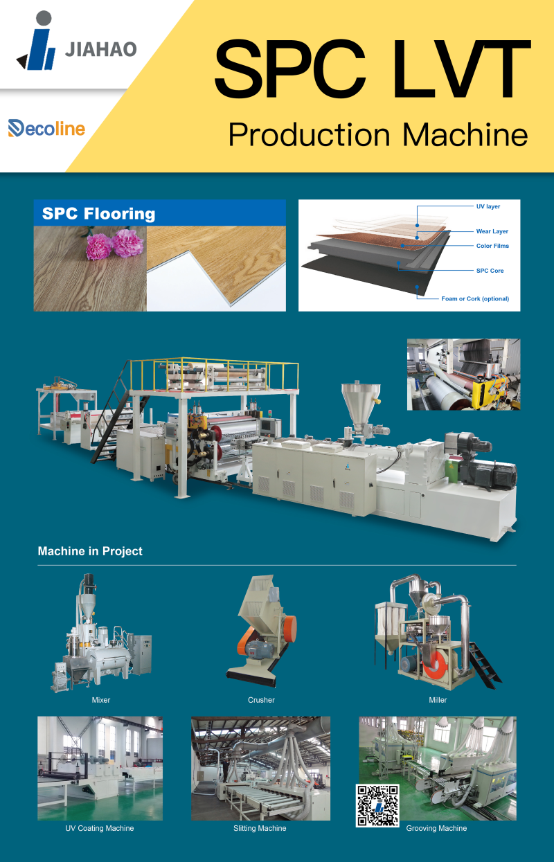 SPC DÖŞEME LEVHASI EKSTRÜZYON MAKİNESİ