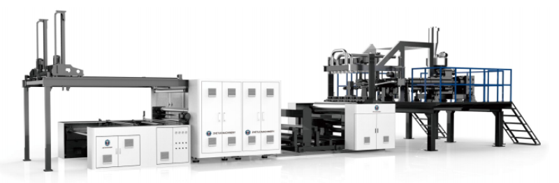 CPP döküm film makinesi