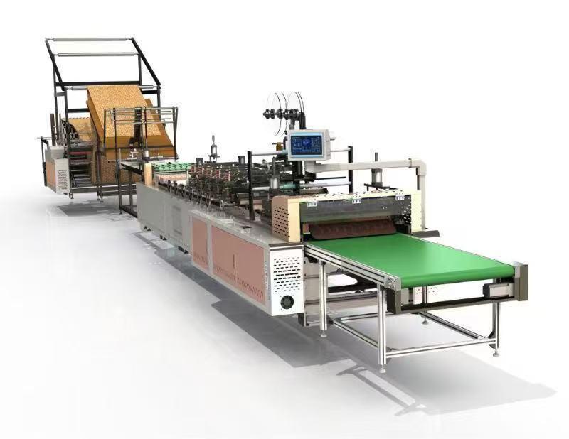 kabarcıklı zarf torba yapma makinesi.