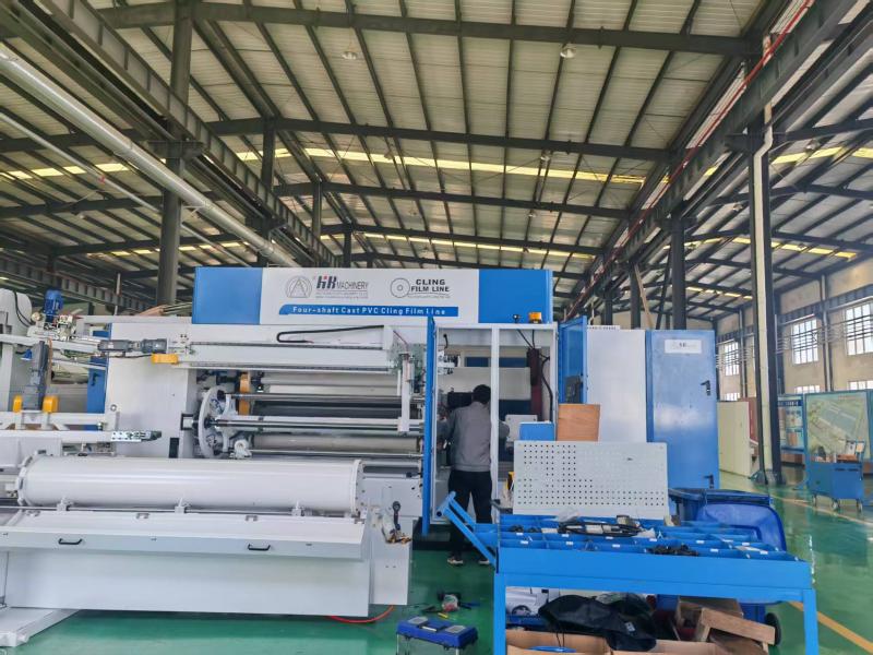 PVC yapışkan film makinesi