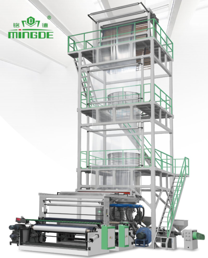 Three-layer Co-extrusion Blown Film Machine