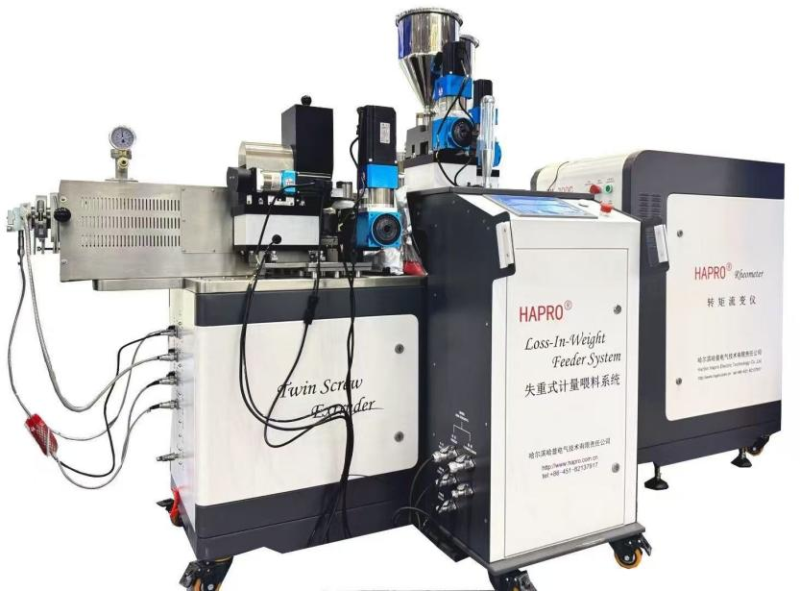 Paralel CO-dönen çift vidalı ekstrüzyon ünitesi