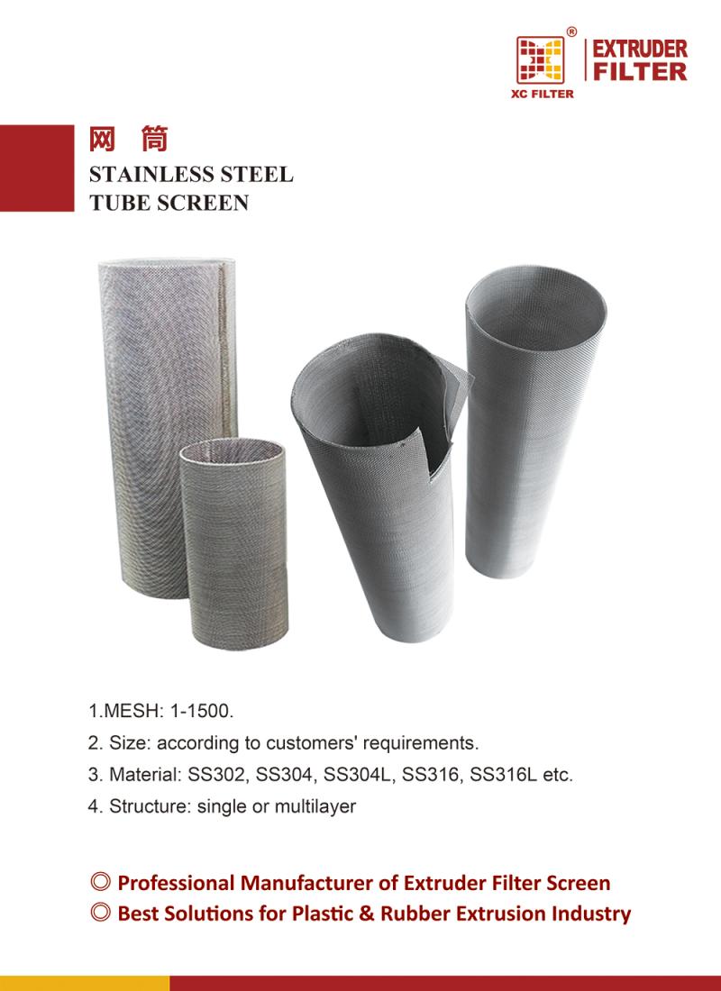 Paslanmaz çelik filtre tüpü