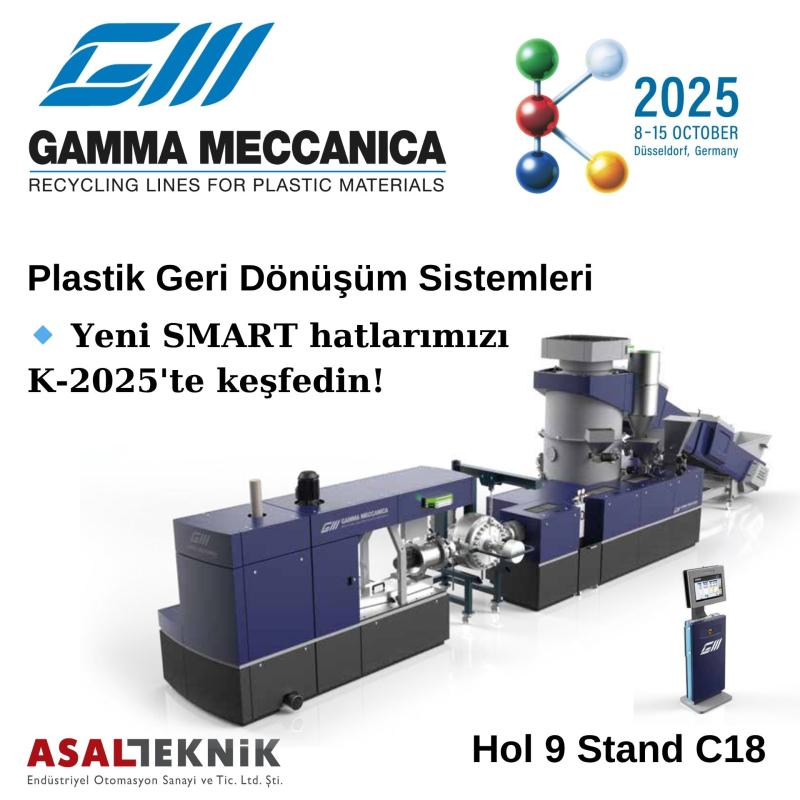GAMMA MECCANICA Plastik Geri Dönüşüm Hattı