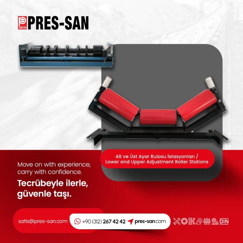 Alt ve Üst Ayar Rulosu İstasyonları