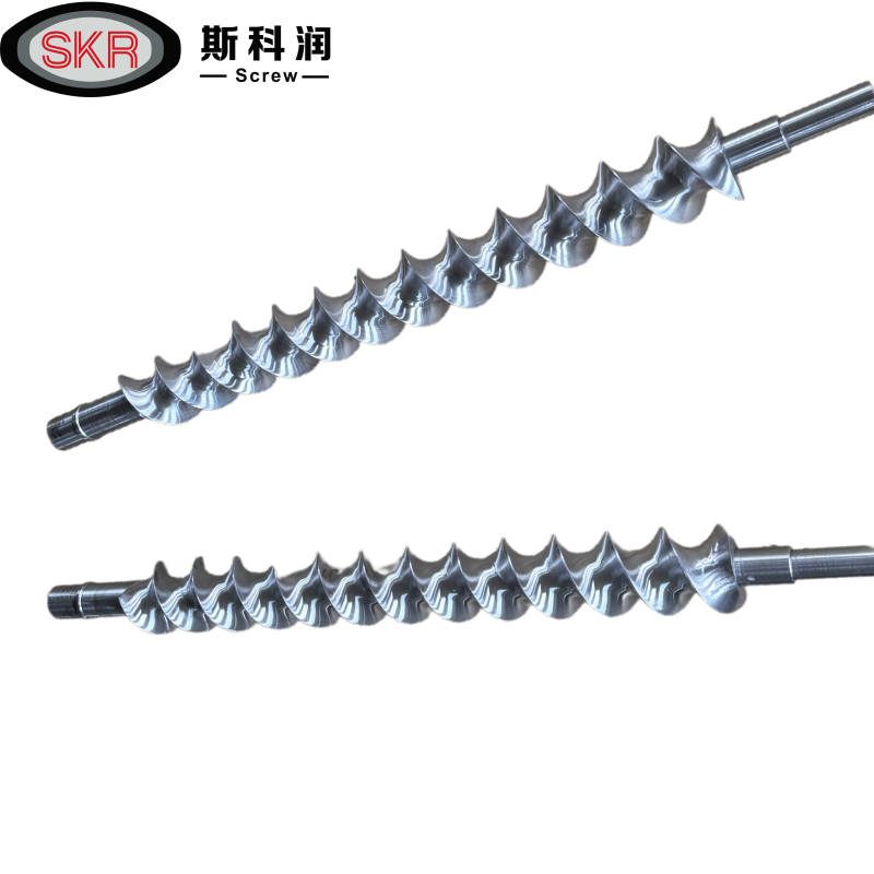 Ekstruder yan besleme vidası