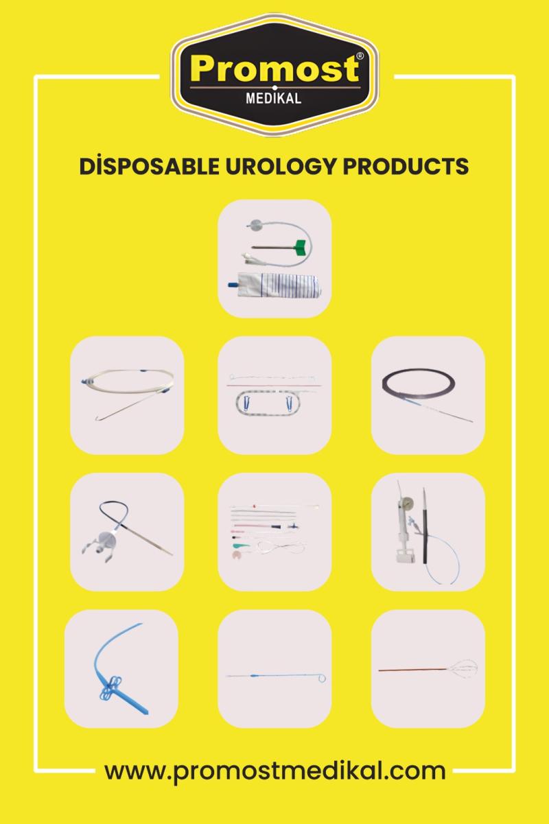 TEK KULLANIMLIK ÜROLOJİ KATETERLERİ STENTLER, ENDOSKOPİ AKSESUARLARI JİNEKOLOJİ ÜRÜNLERİ.