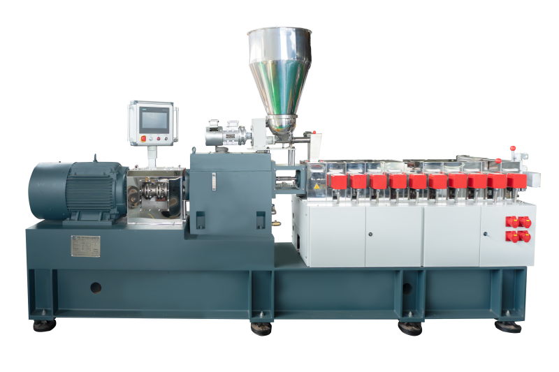 Çift vidalı ekstruder