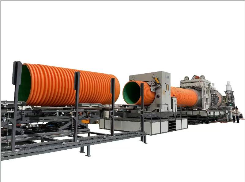Extrusion and Corrugated (Corrugator) Pipe Lines