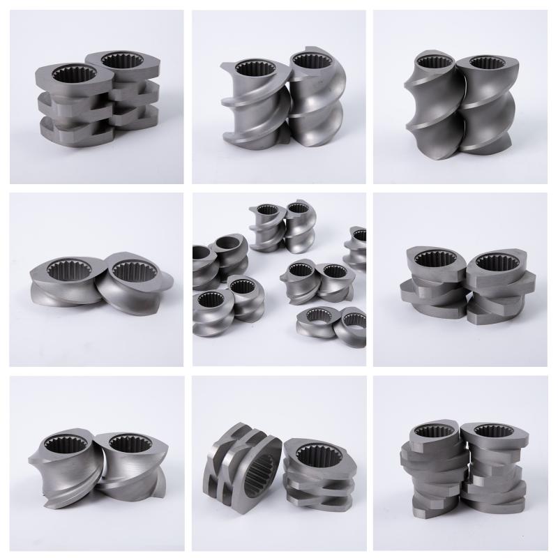 Çift vidalı ekstruder vida elemanları