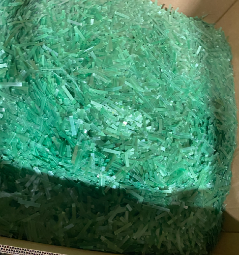 PET Strip shredded and in bales