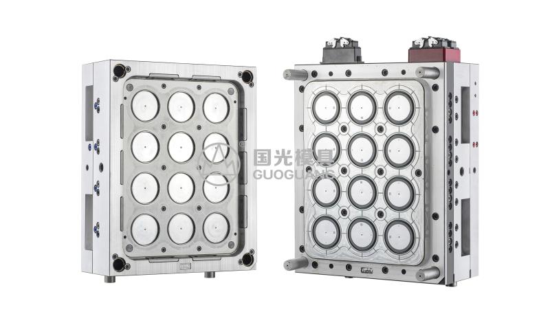 plastic thin wall food container lid mold