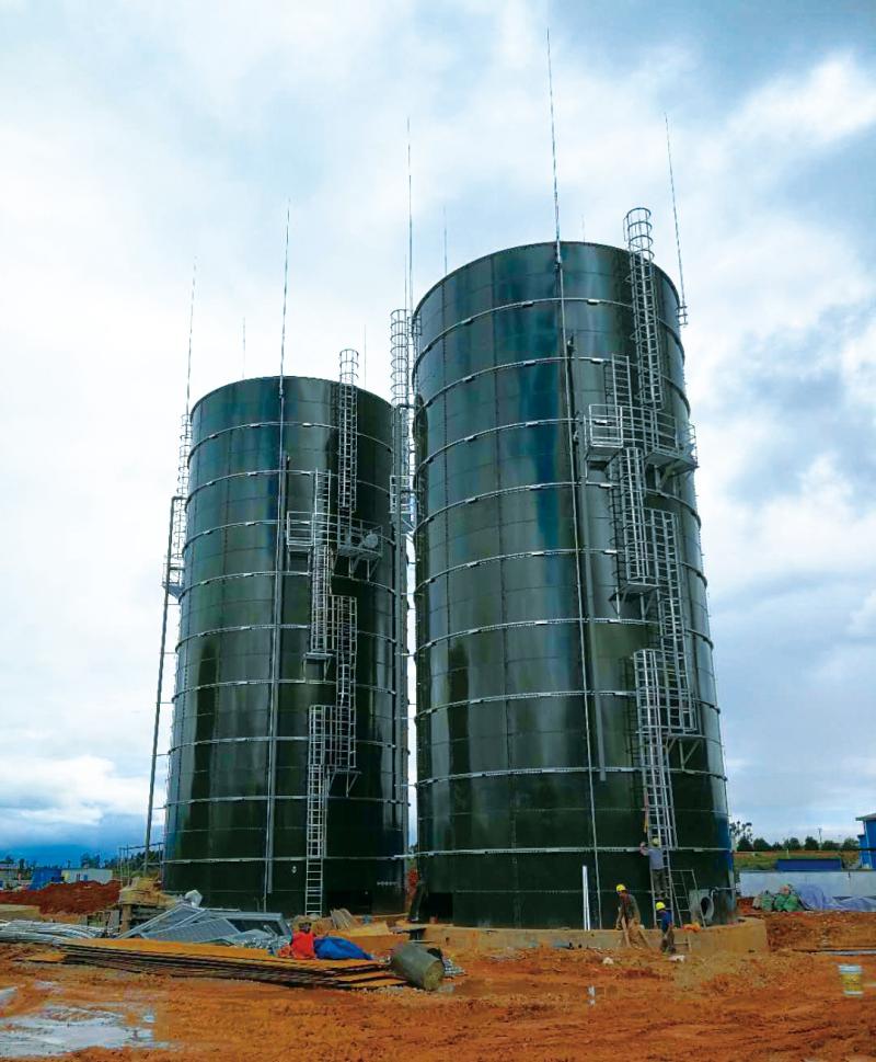 FBE FÜZYON ÇELİK SİLİNDİRİK MODÜLER SU DEPOLARI