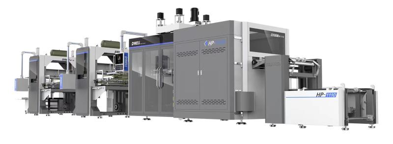 Yüksek Hızlı Tam Otomatik Büyük Formatlı Termoform Cihazı