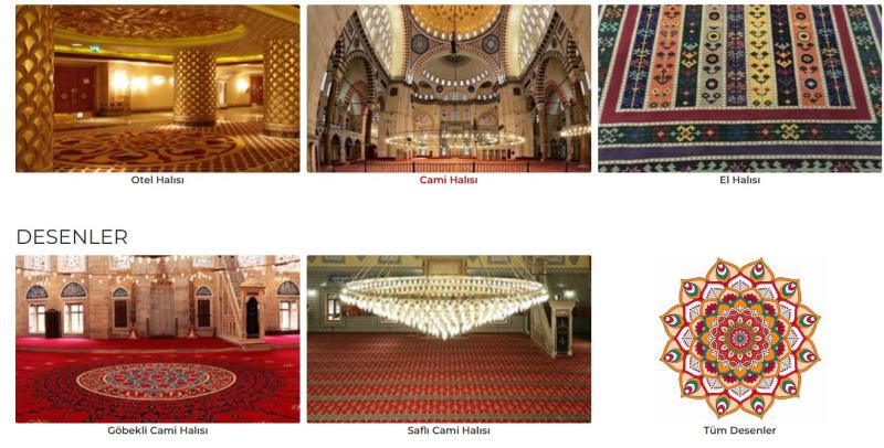 Duvardan duvara özel ölçü %100 yün makine halısı