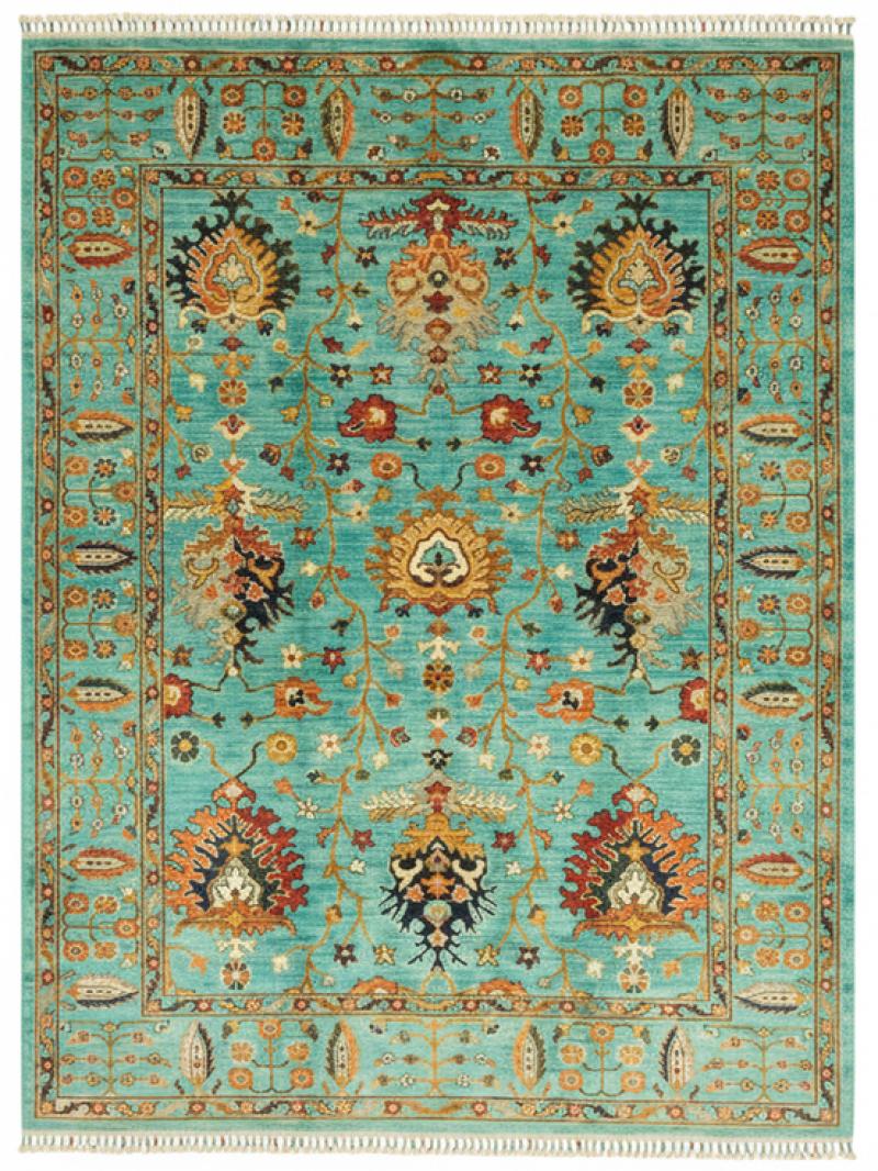 Sultani Model Turkuaz Halı