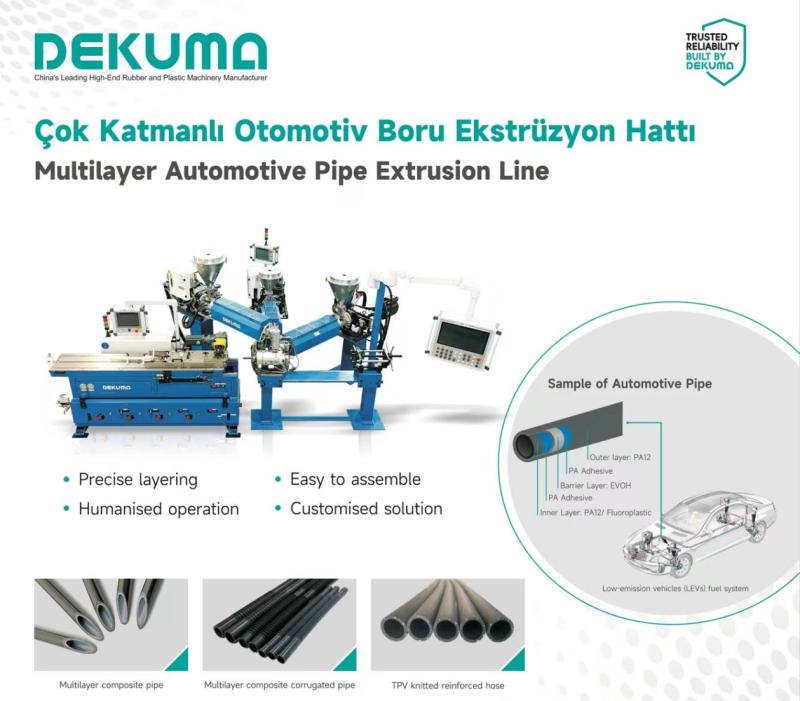 Otomotiv Hortumu Ekstrüzyon Hattı