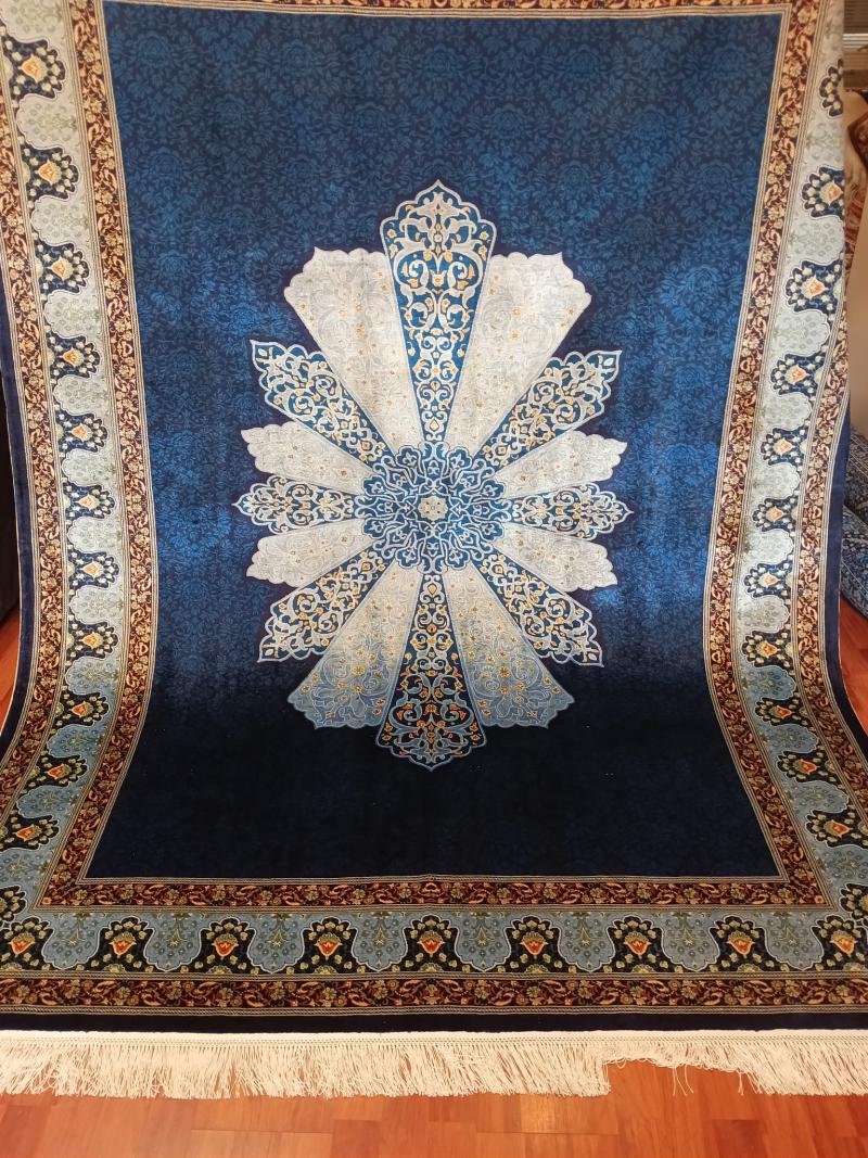 el dokuma ipek halı ve el dokuma viskon halı