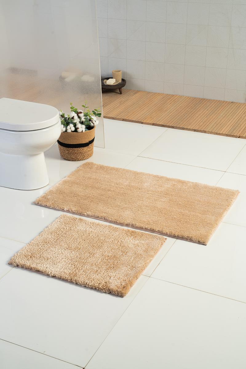 %100 POLYESTER BATH MAT SET