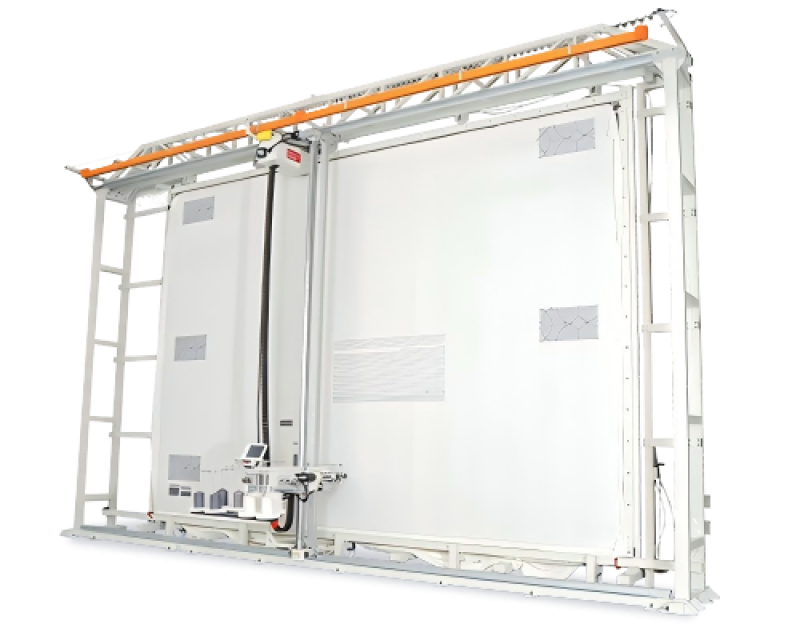 Robotic tufting machine