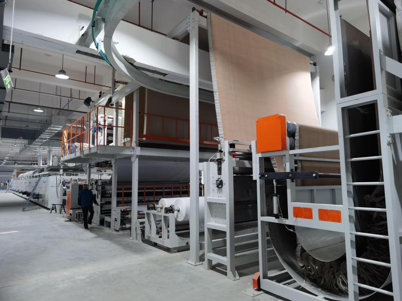 Wall to Wall Carpet Backing Line