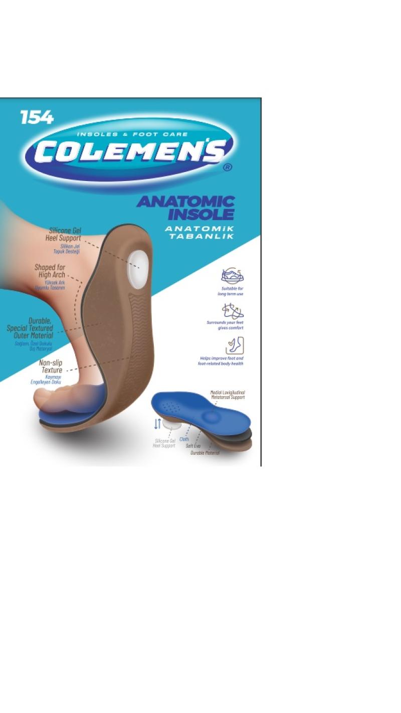 Yüksek ark destekli tabanlık