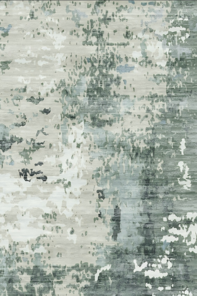 400g Sculptured Pile Cotton Backing Printed Rug