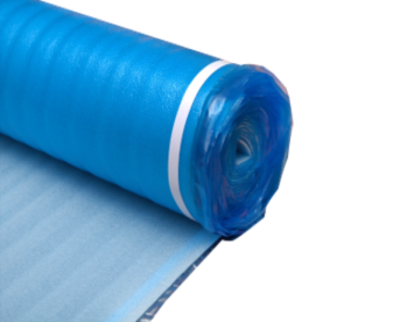 EPE FOAM FLOOR UNDERLAY, PE BACKING
