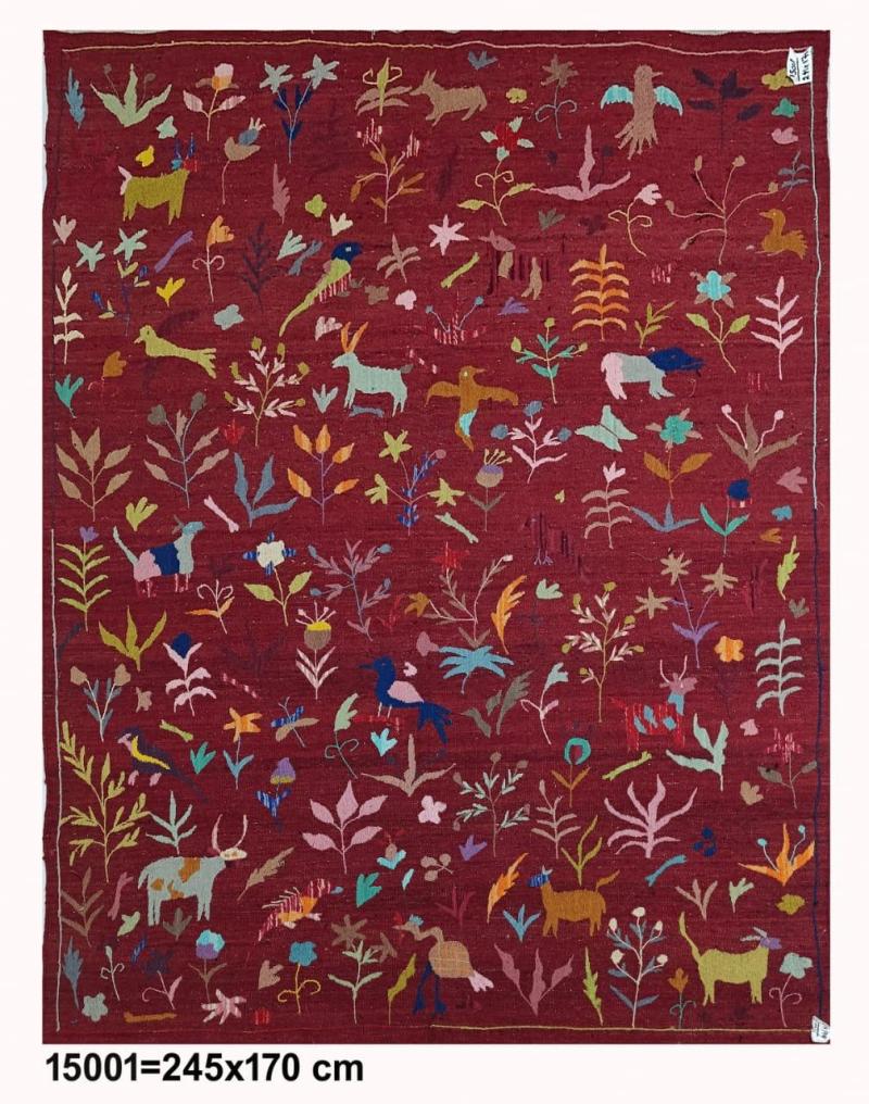 Handwoven Embroidery Kilims