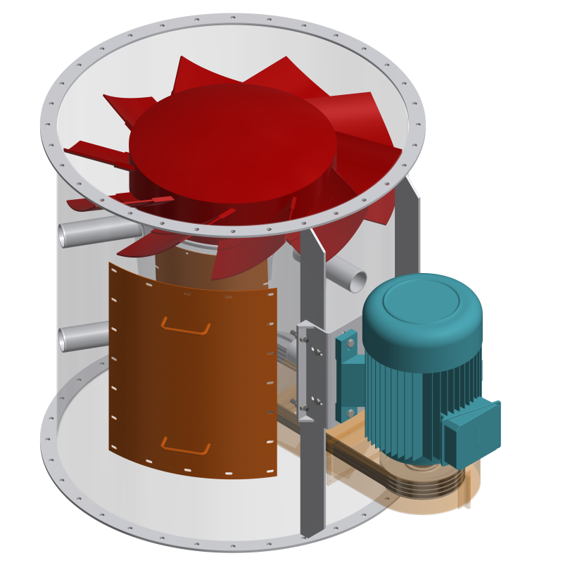 AKSİYAL VANTİLATÖRLER