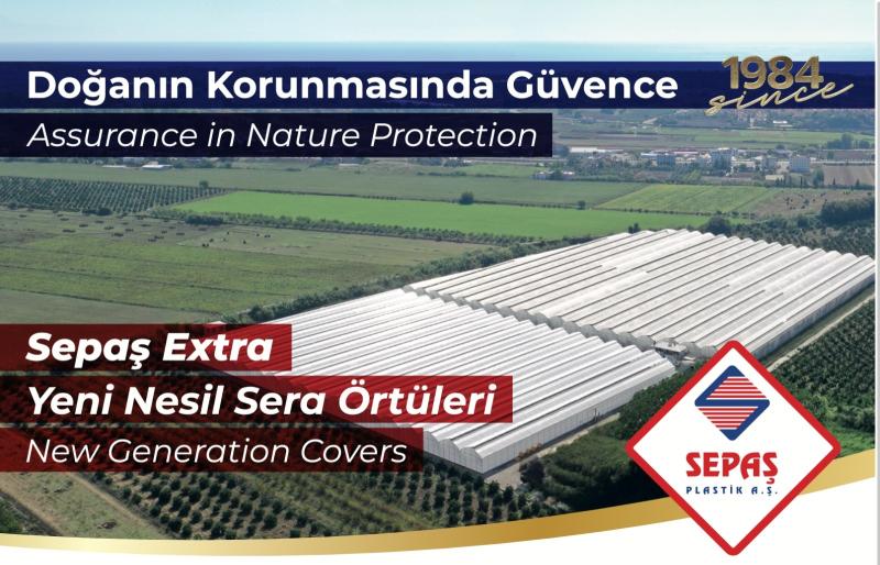 SEPAŞ Extra  Teknik Sera Örtüleri