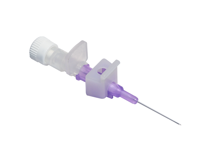 I V Cannula with small wings and without port (for Neonates)