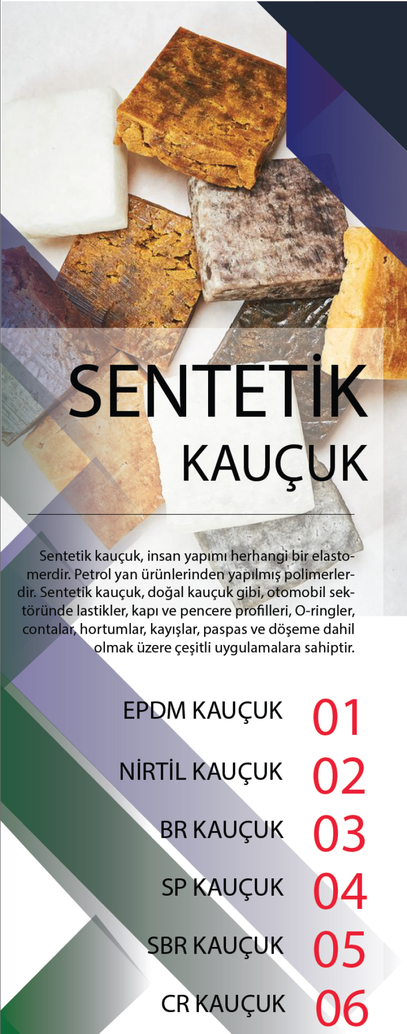 Sentetik Kauçuklar